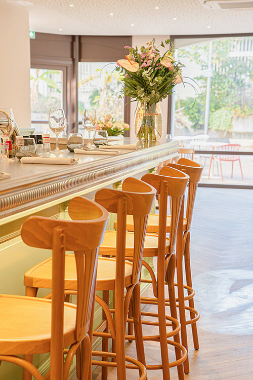 le lieu restaurant oste à dax bar